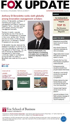 ENTREPRENEURSHIP EDITION  May 2014