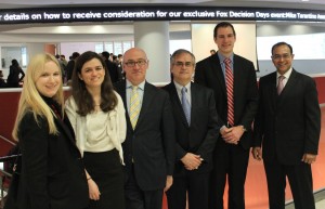 Experts on the Middle East/North Africa region spoke to Fox Global MBA students as part of a panel discussion prior to the students’ Global Immersion trip there in March.