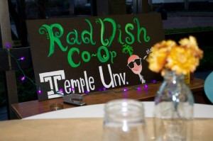 Rad Dish, based in the Ritter Hall Annex at Temple University, is a student-run, community-owned co-op that offers locally sourced food. (Photo by Allie Guerin)