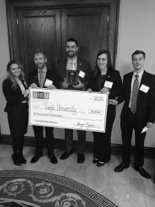 Members of Fox School’s Society for Human Resource Management chapter celebrate their victory at the SHRM East Division Undergraduate Case Competition.
