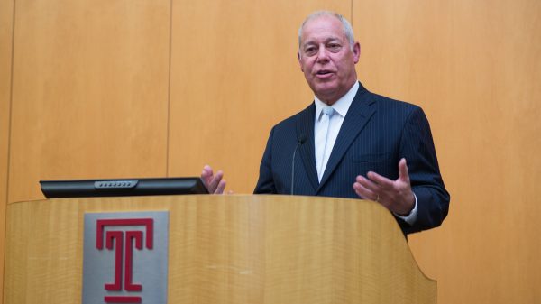 Dr. David Jones, inaugural holder of the Jerome Fox Chair in Accounting, Taxation, and Financial Strategy