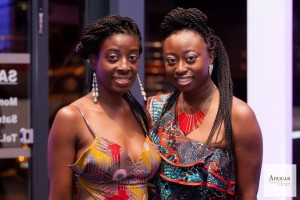 Hannah Obeng, left, and Fox MBA candidate Olawunmi Thomas-Quarcoo co-founded Ka Bom Designs, a fashion retain venture that incorporates African designs. (Courtesy Olawunmi Thomas-Quarcoo)