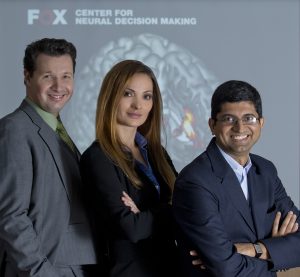 Photo of Dr. Paul A. Pavlou, Dr. Angelika Dimoka and Dr. Vinod Venkatraman
