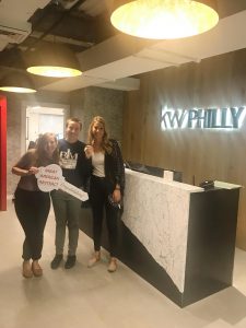 Jen Singley helping clients