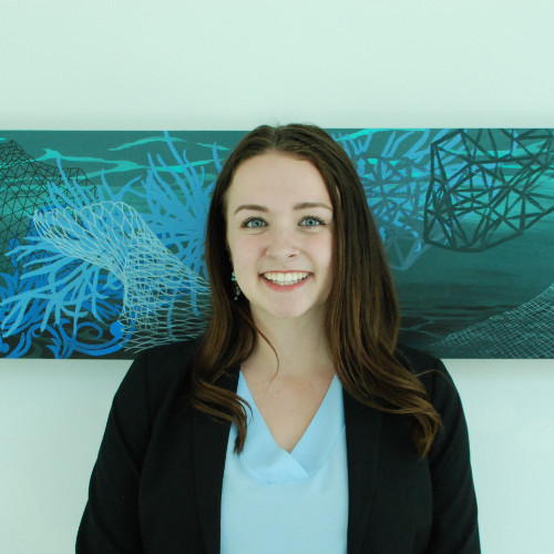 Graduating student Brooke Schisler