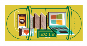 time capsule illustration 
