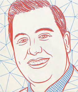 Illustration of Eric Hamilton