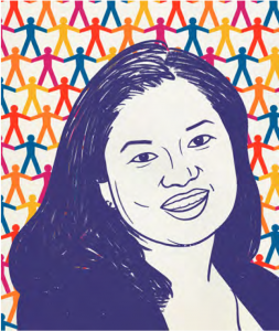 Illustration of Melissa Cameron