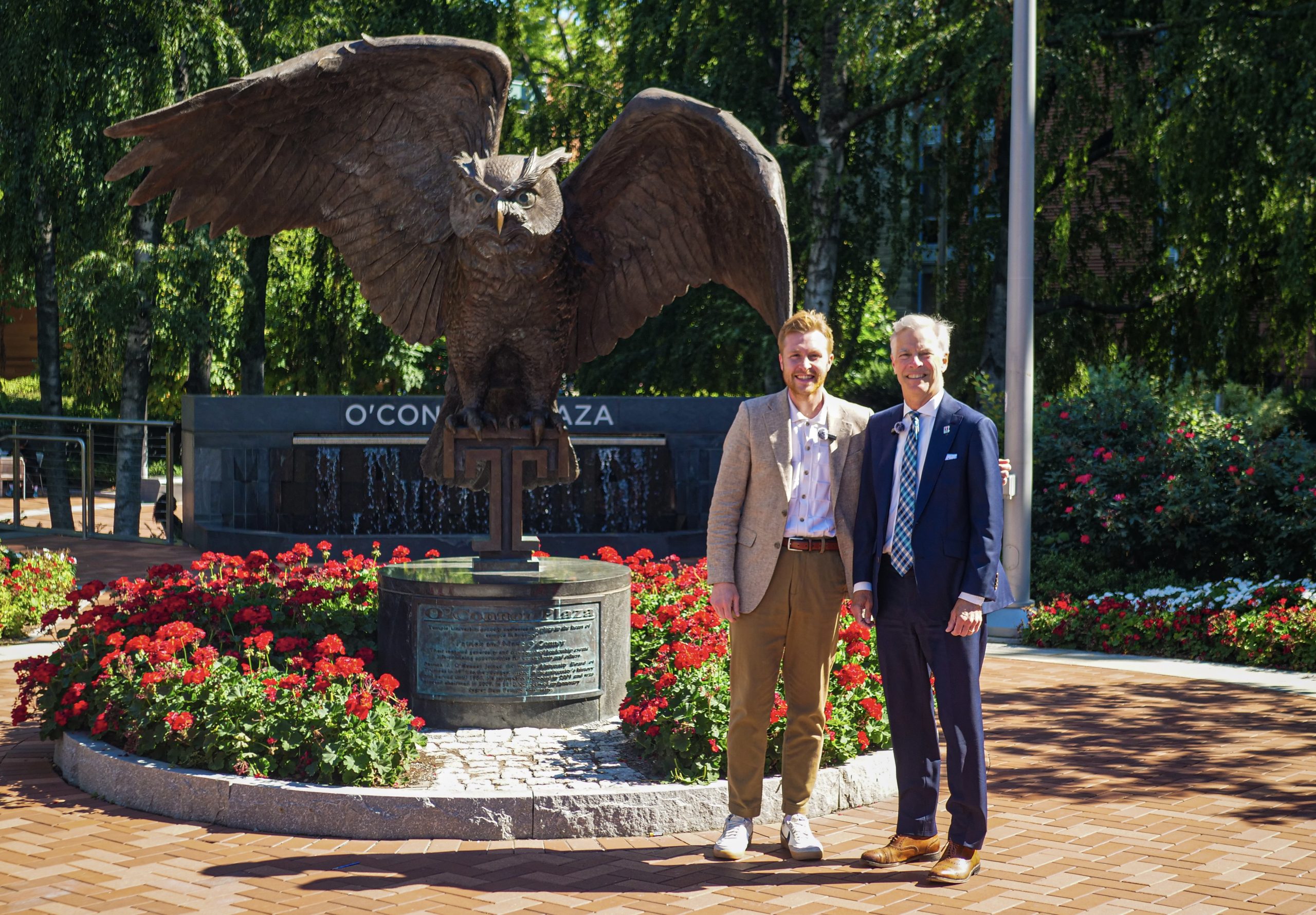 A Walk to Class: Dean Chip Hunter