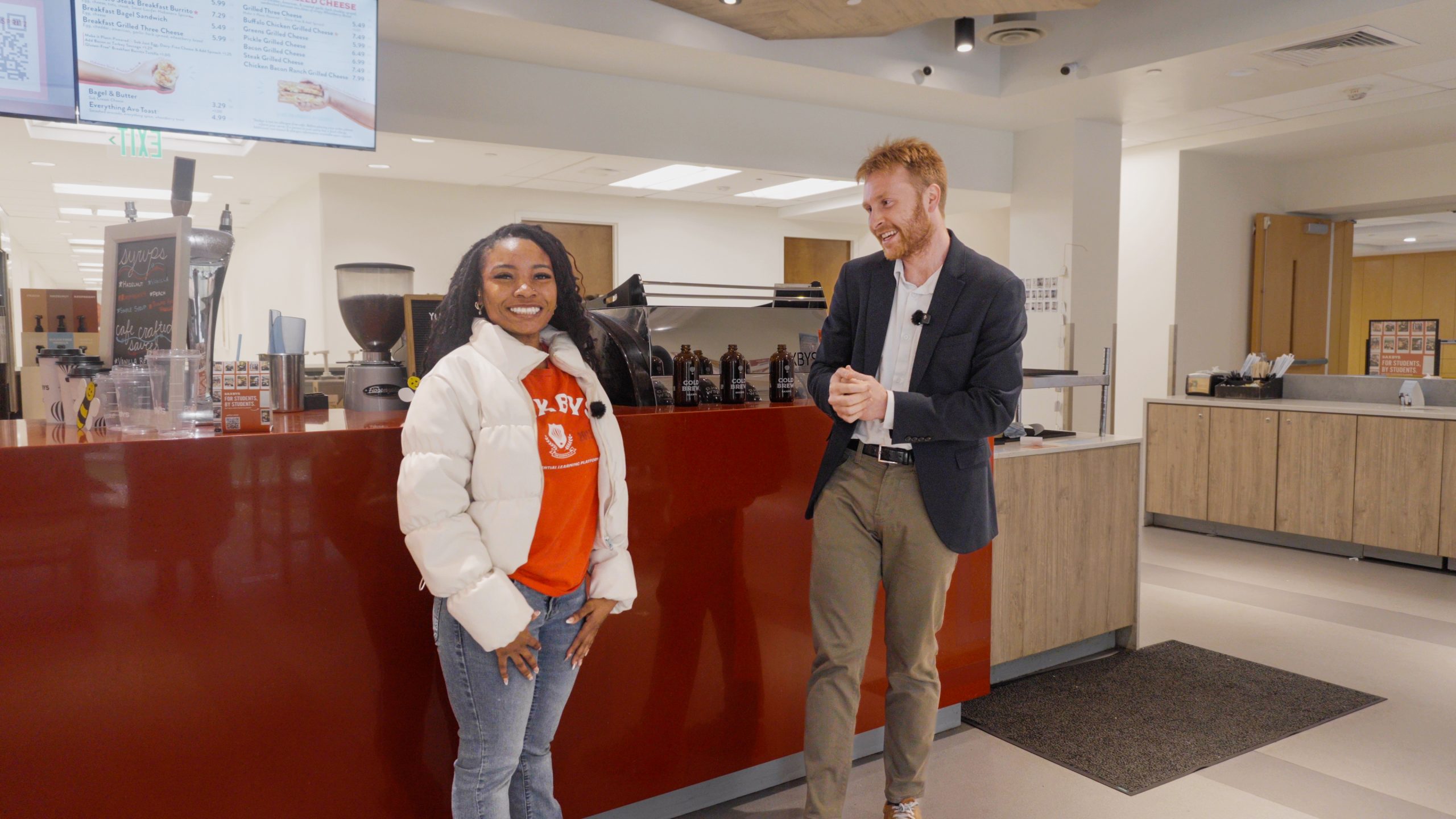 Tife Dosunmu, class of 2027, tells us about her experience at the Fox School and being the student CEO of the school’s Saxbys.
