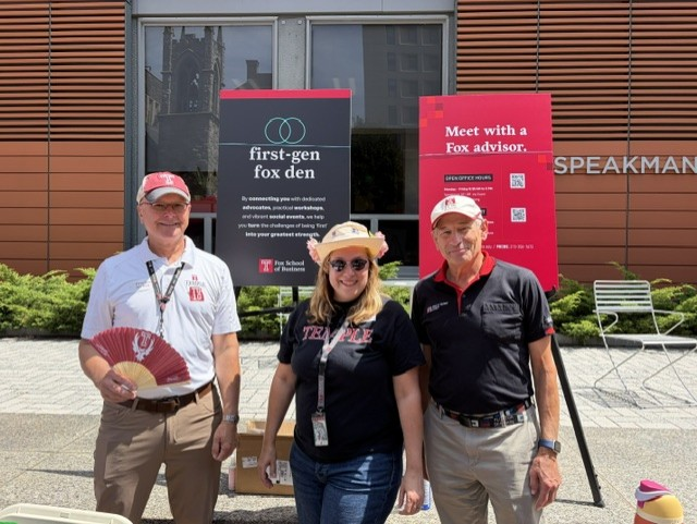 Temple University Fox School of Business colleagues